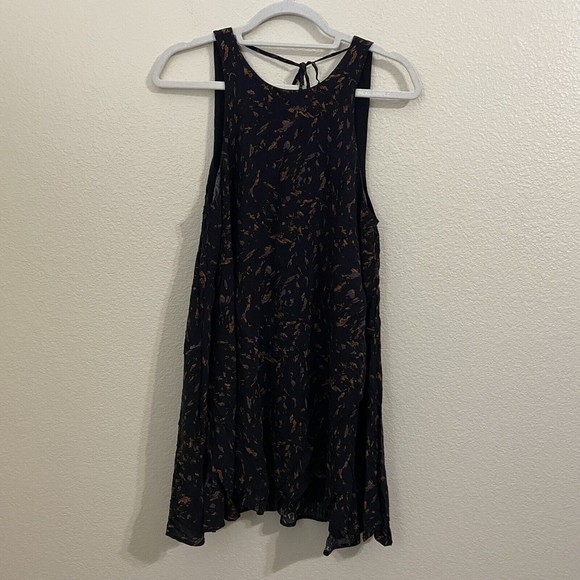 Robe Tunique Chemisier Urban Outfitters Silence & Noise - Taille S - Bleu Et Blanc - Occasion TB état